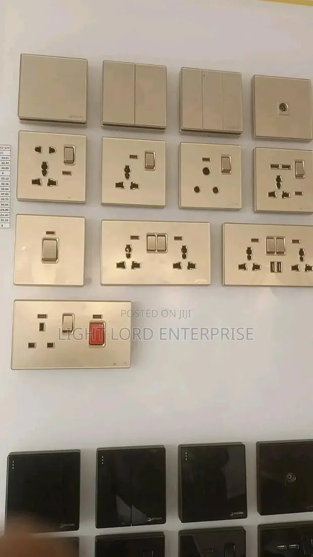 XGZ- UK Wall Socket and Switches · Photo 1