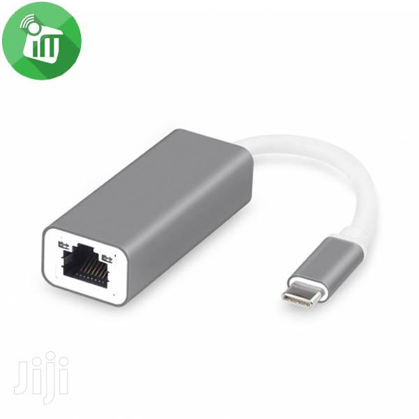USB Type-C to RJ45 Adapter, USB Type-C, RJ-45, Male/Female · Photo 2