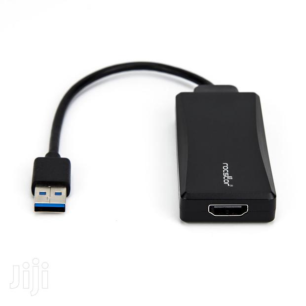 USB Type-a 3.0 Male to HDMI Female Adapter Cable (6") · Photo 1
