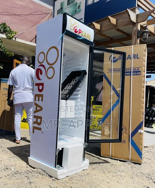 Super Chilling Pearl PVC 352 Single Door Display Fridge. · Photo 1