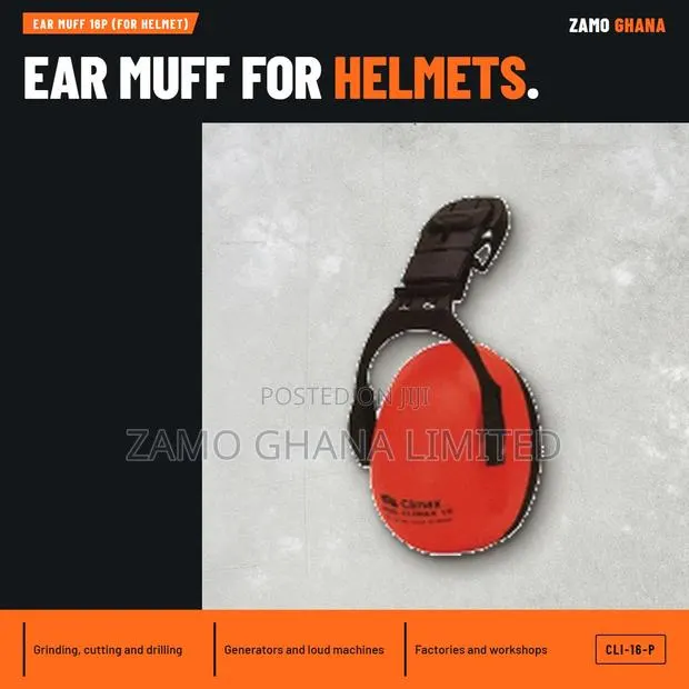 Ear Muff 16P (For Helmet) - CLI-16-P · Photo 1