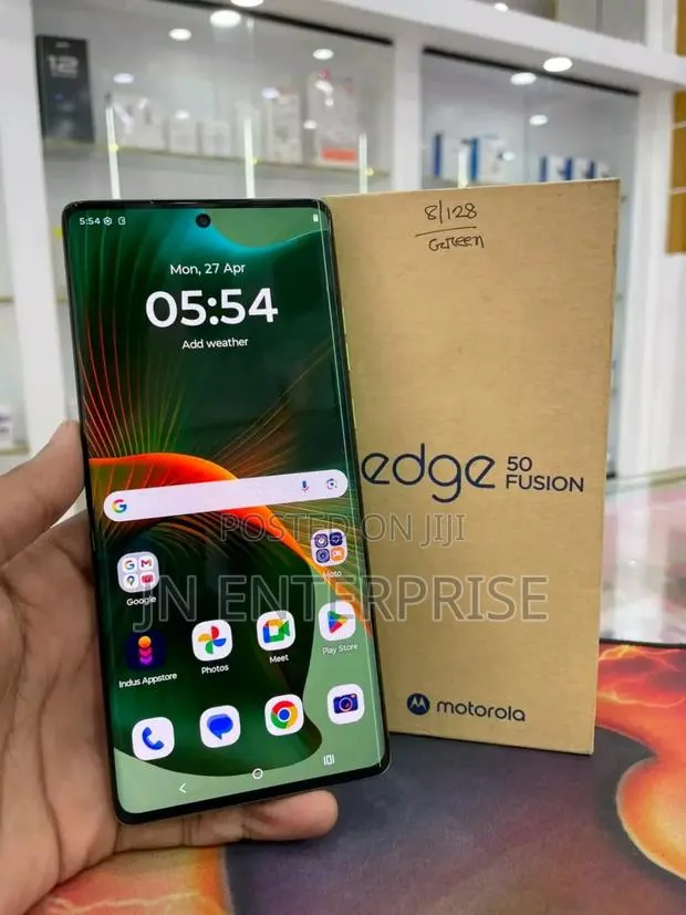 New Motorola Edge 50 Fusion 128 GB Green · Photo 1