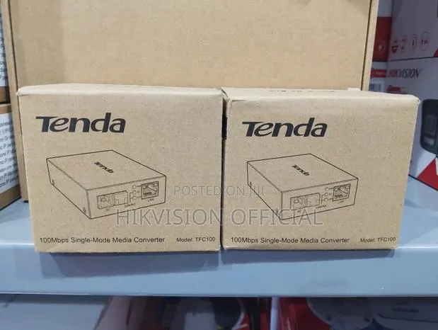 100mbps Single-Mode Media Converter A+B Set · Photo 1