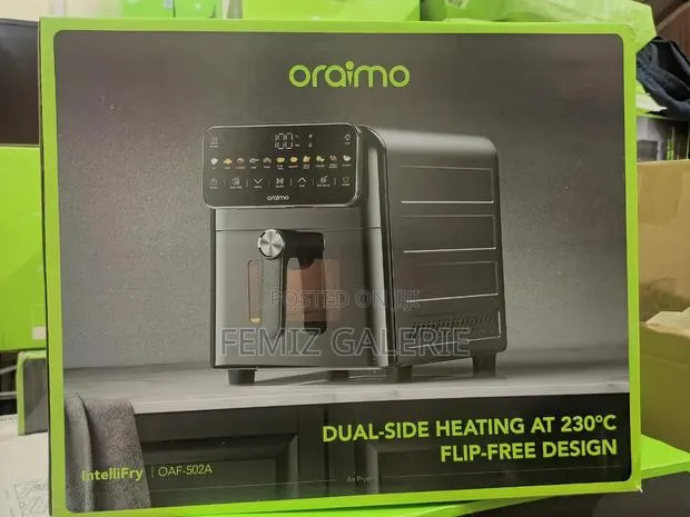 Oraimo Intellifry 9l 230°C Dual Side Flip Free Air Fryer · Photo 1
