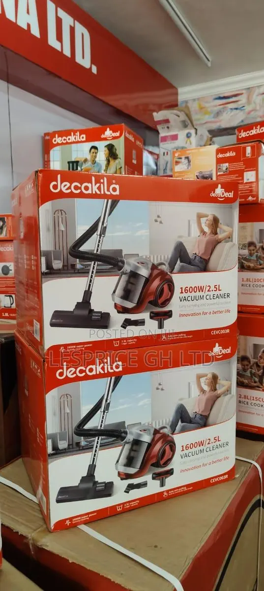Save Energy and Time on Our New 1600w Vacuum Cleaner From Decakila · Photo 1