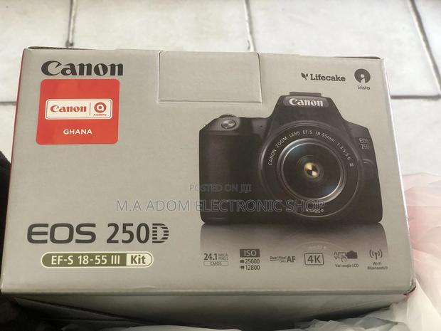 Quality CANON EOS 250D DSLR Camera With Ef-S 18-55 Mm F/3.5- · Photo 1
