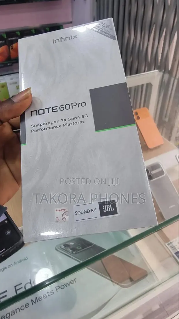 New Infinix Note 60 Pro 256 GB Black · Photo 1