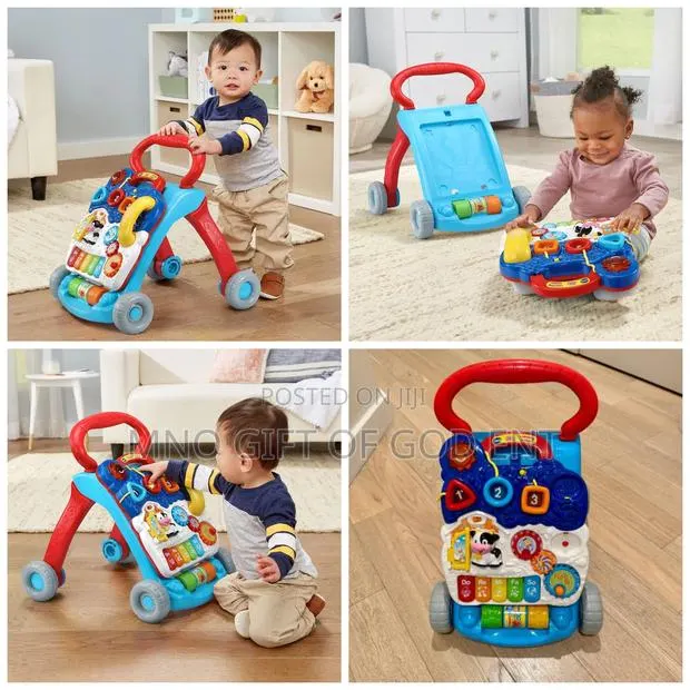 Vtech Sit-to-Stand Learning Walker Blue From U.S. · Photo 1