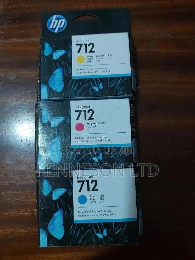 Hp Ink Cartridge 712 Colours · Photo 1