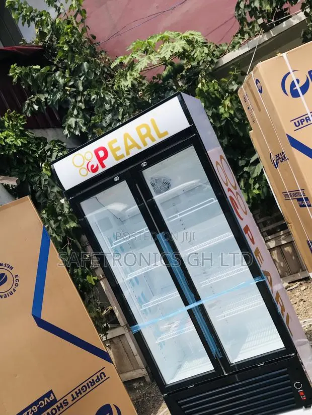 Super Powerful Display 2 Doors Glass Pearl PVC-622 · Photo 1