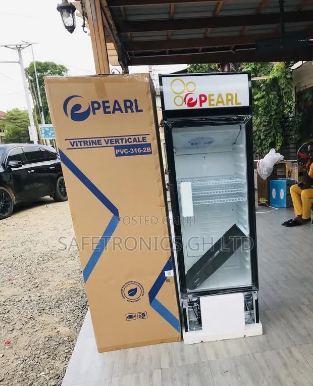 Fabulous 300l Singledoor Pearl PVC-316 Display Glass Fridge · Photo 1