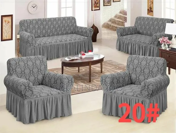 Nice Skirt Sofa Cover Set · Photo 1