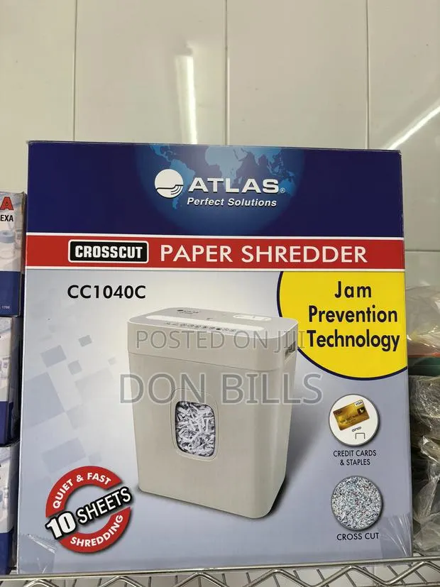 10 Sheets Paper Shredder · Photo 1