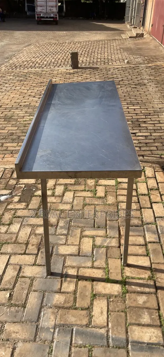 Stainless Steel Baking Table 175cm by 85cm · Photo 1
