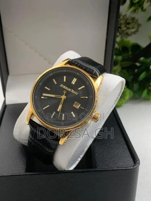 Audemars Piguet (AP) Unisex Leather Watch | in Different Colours · Photo 1