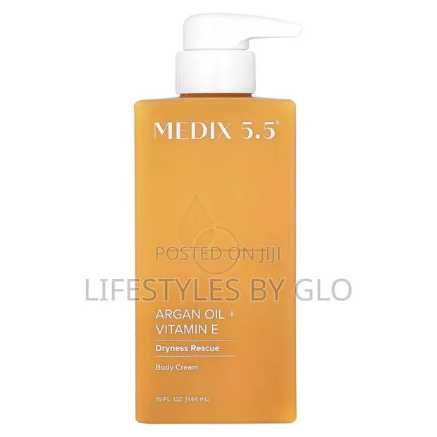 Medix 5.5 Argan Oil and Vitamin E Body Cream Moisturizer · Photo 1