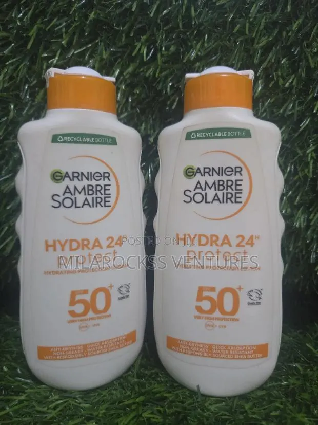 Garnier Ambre Solaire Hydration Protection Lotion SPF 50. 200ml. · Photo 1