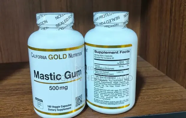 Mastic Gum, 500mg, 180 Vegcapsules -2028 Expiry · Photo 1