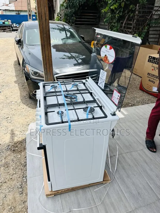 Grab the New Gas Cooker Oven Rotisserie 5burner 60/90 · Photo 1