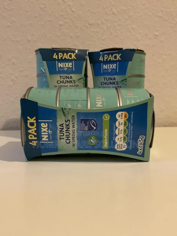 Nixe Tuna Chunks in Spring Water 4 X 145g · Photo 1