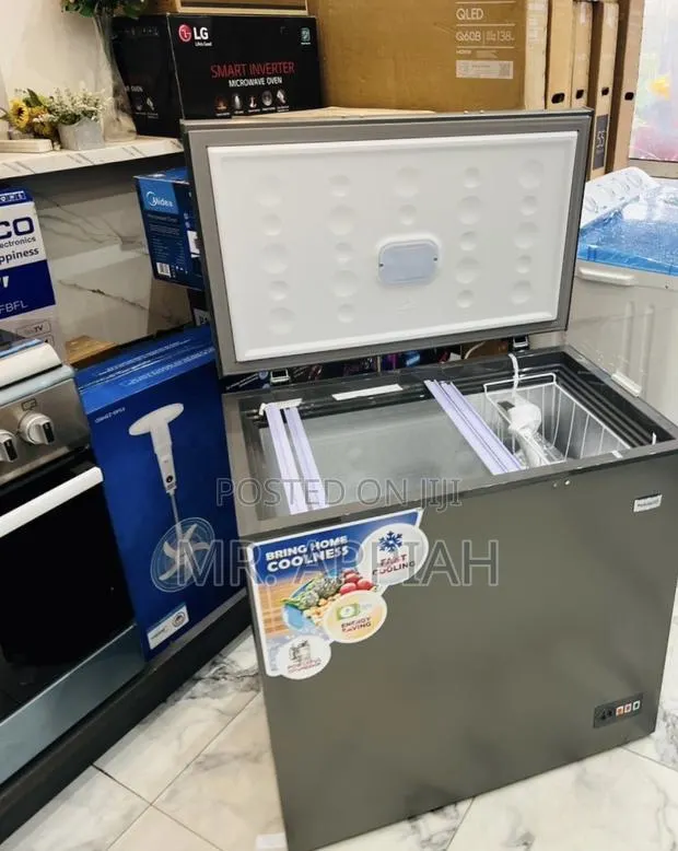 Check Out Nasco 200l Single Door Chest Freezer(Gray)200l · Photo 1