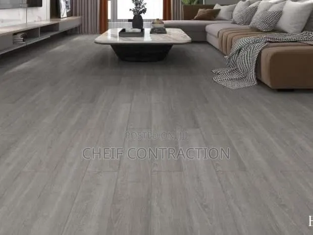 PVC Vinyl Floor Tiles and Installation · Photo 1