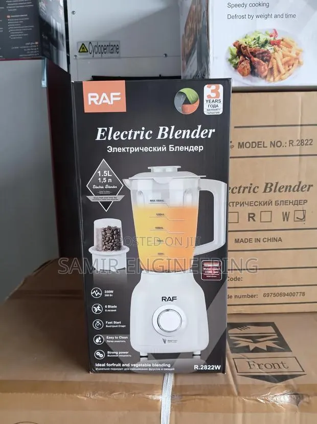 Raf 2-in-1 Blender 1.5l (R.2822w): Your Ultimate Kitchen Powerhouse! · Photo 1