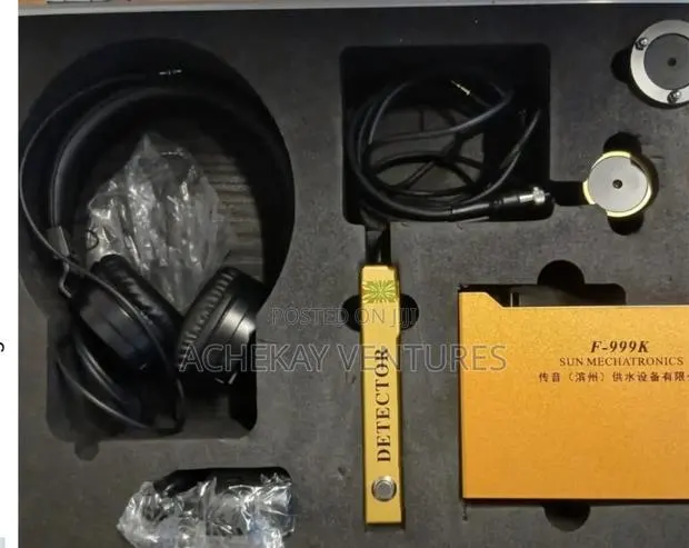 Acoustic Water Leak Detector – Complete Professional Set · Photo 1
