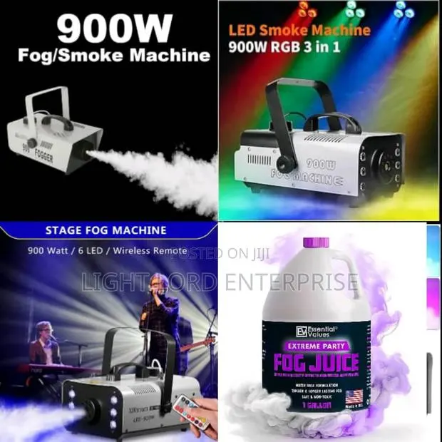 900watts Fog Machine With Remote Control · Photo 1