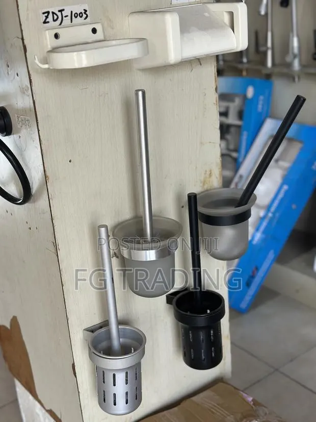 Toilet Brush - Water Closet Brush Holder · Photo 1