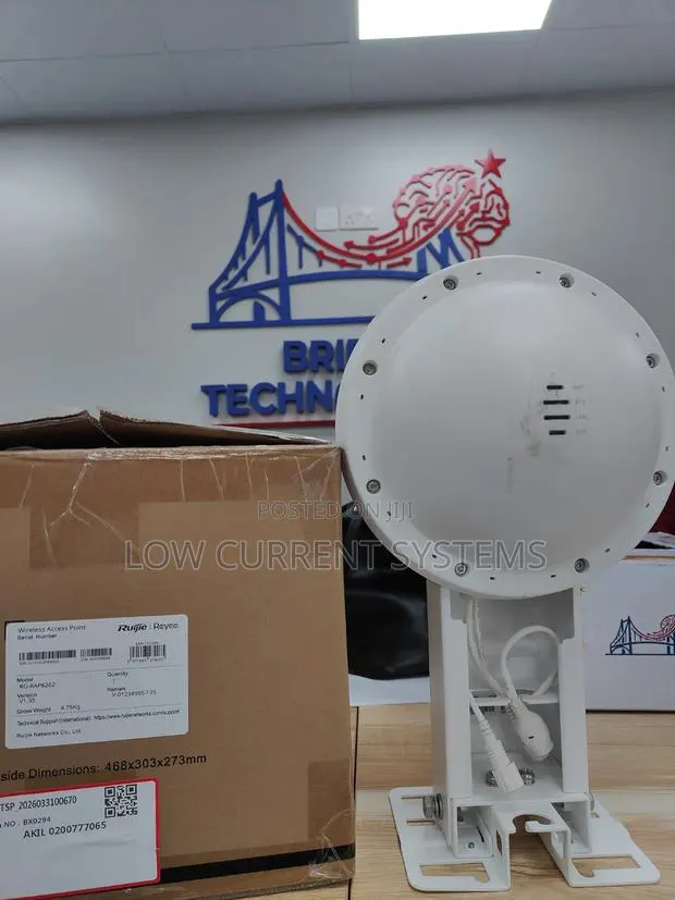 Ruijie Outdoor AP Omnidirectional 500users Hotspot Business Ap Rap6262 · Photo 1