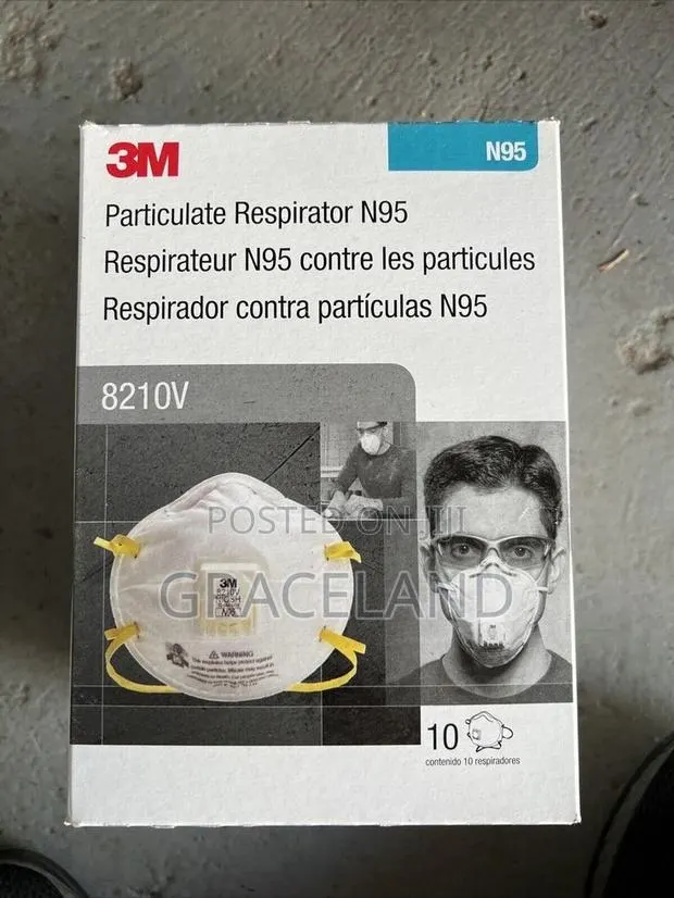 This Is Original 3m Particulate Respirator Nose Mask 8210v N95 · Photo 1