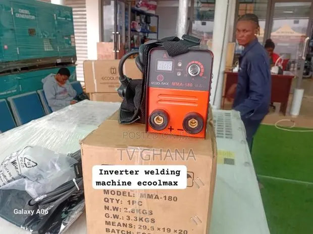 Inverter Welding Machine Ecoolmax Mma180 Inverter Welding · Photo 1