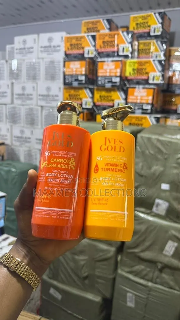 Ives Gold Body Lotions ( GH₵ 150 Each ) · Photo 1