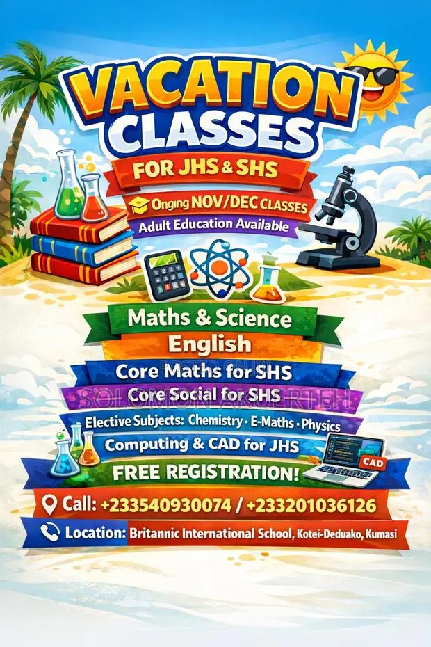Excellent Classes for Upper Primary, Jhs, SHS and Nov/Dec · Photo 1