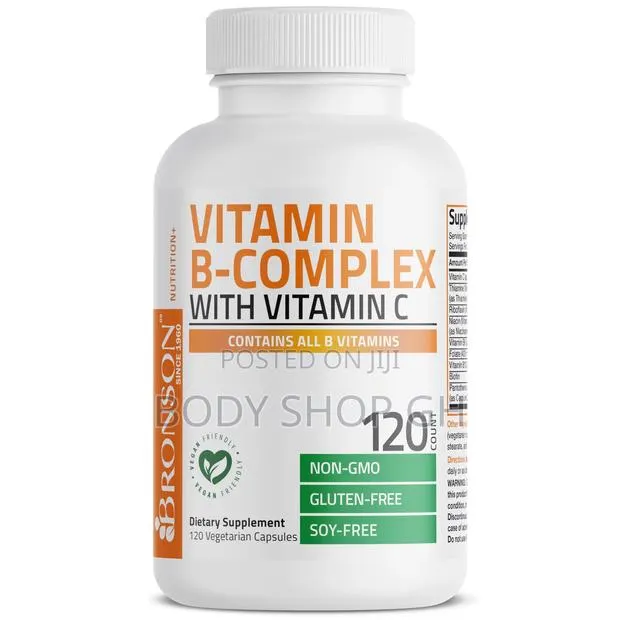Bronson Vitamin B Complex With Vitamin C for Immune Health, Energy · Photo 1