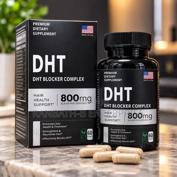 DHT Blocker Complex 800mg Hair Wellness Supplement · Photo 1