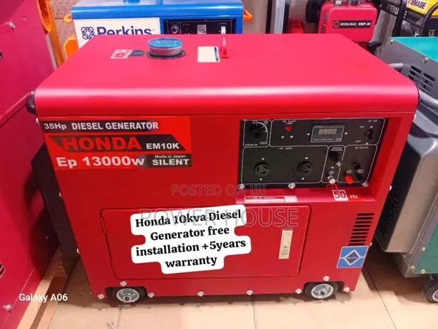 Energy for All Needs Honda Diesel Generator 10kva Silent · Photo 1