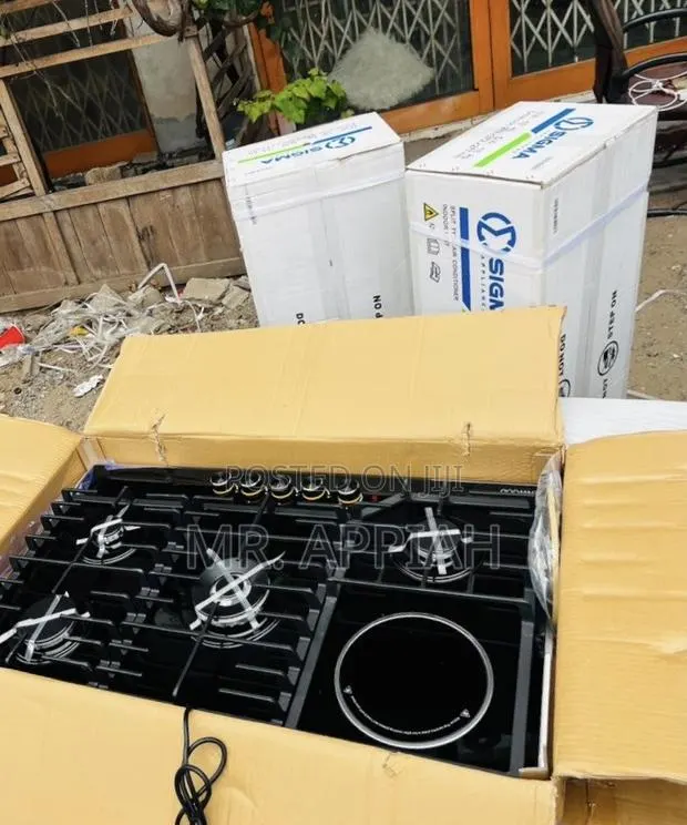 Efficient Kenwood 90cm 4 Gas + 1 Electric Hob(Mirror) · Photo 1