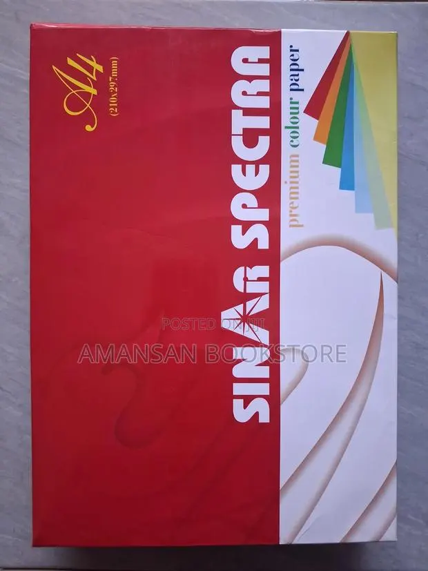 A4: Sinar Spectra Premium Colour Paper (Yellow)