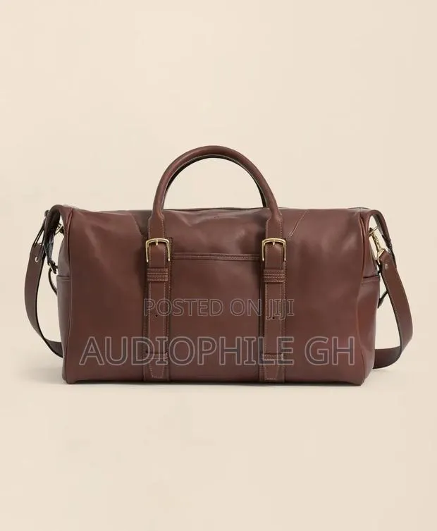 Brooks Brothers Leather Duffel Bag · Photo 1
