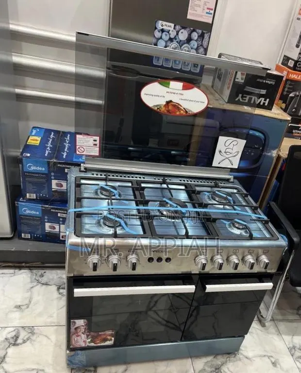 Extremely Quality Mediatech Glass Lid 5 Gas Burner With Grill · Photo 1