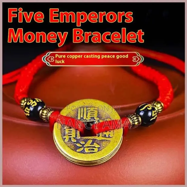 Feng Shui Copper Coins Bracelet · Photo 1