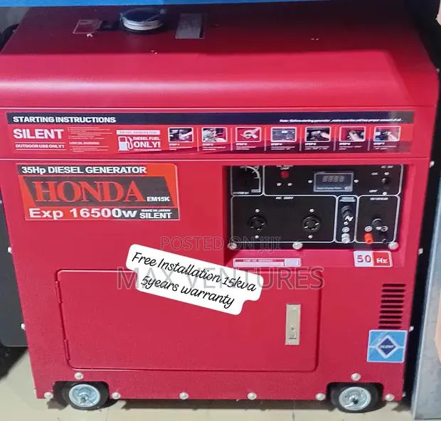 Honda 15kva Silent Diesel Generator – Strong Backup Power15kav · Photo 1