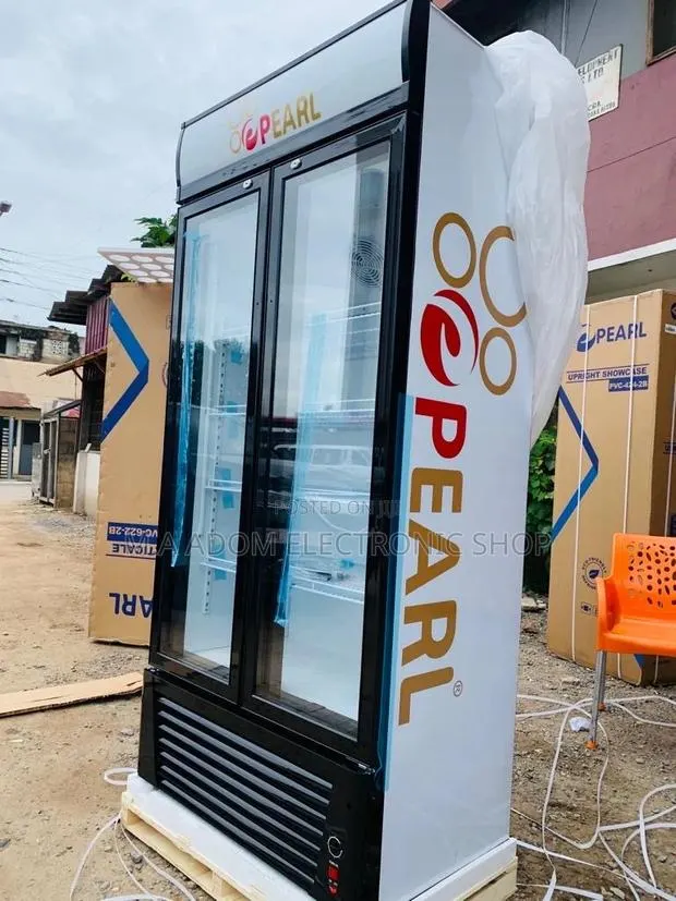 Quality Pearl 500L Double Door Fridge PVC 622-2b. · Photo 1