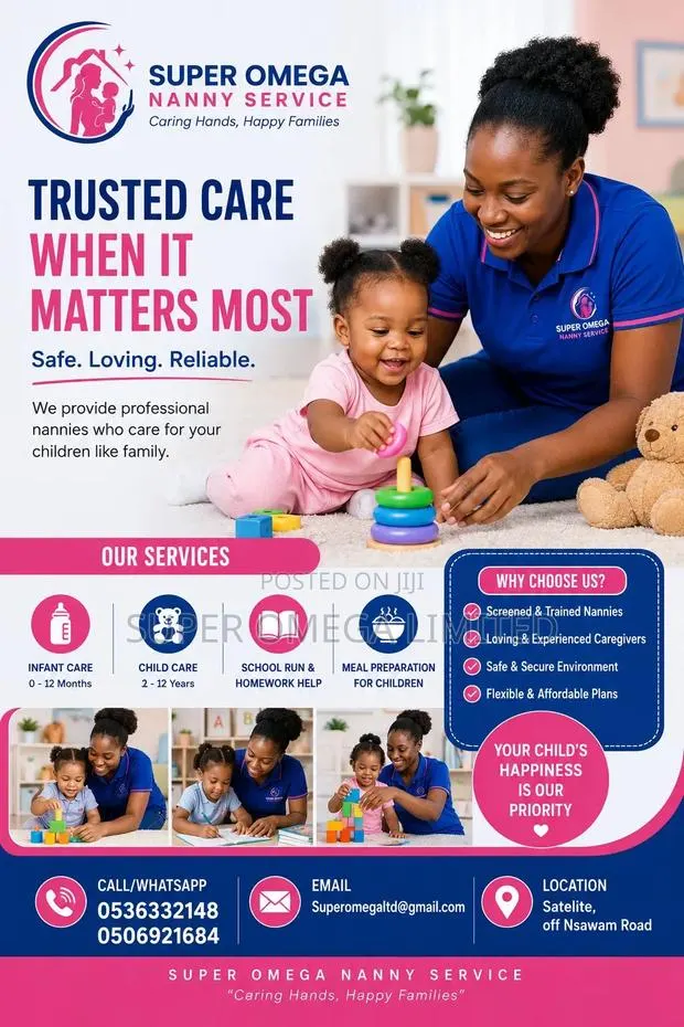 Super Omega Nanny Services|Caring,Trusted Professional Caregivers · Photo 1