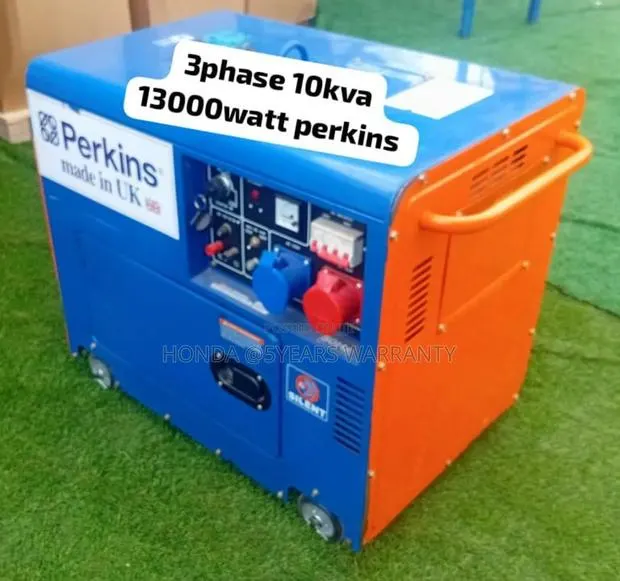 Quality and Power Perkins 3phase 10kva 13000watt Diesel · Photo 1