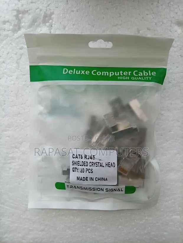 Shielded Cat6 Rj45 Connectors(20pcs) · Photo 1