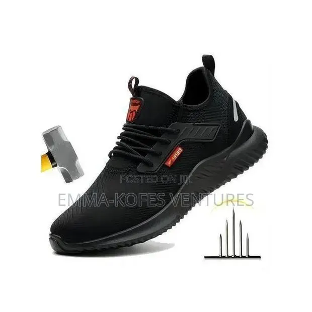 Safety Shoe Steel Toe Sneakers Lightweight Comfortable Slip Resistant · Photo 1