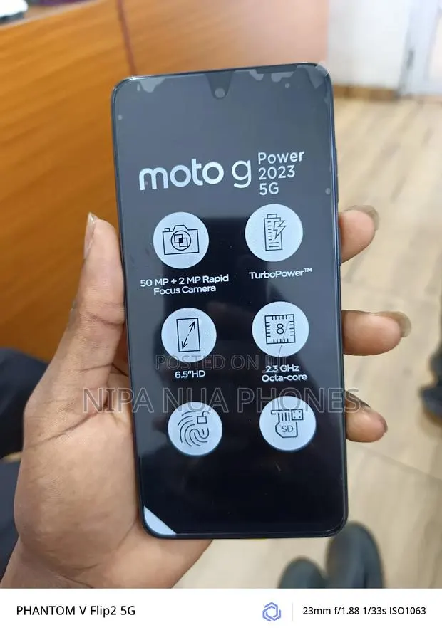 New Motorola Moto G Power (2022) 128 GB Black · Photo 1